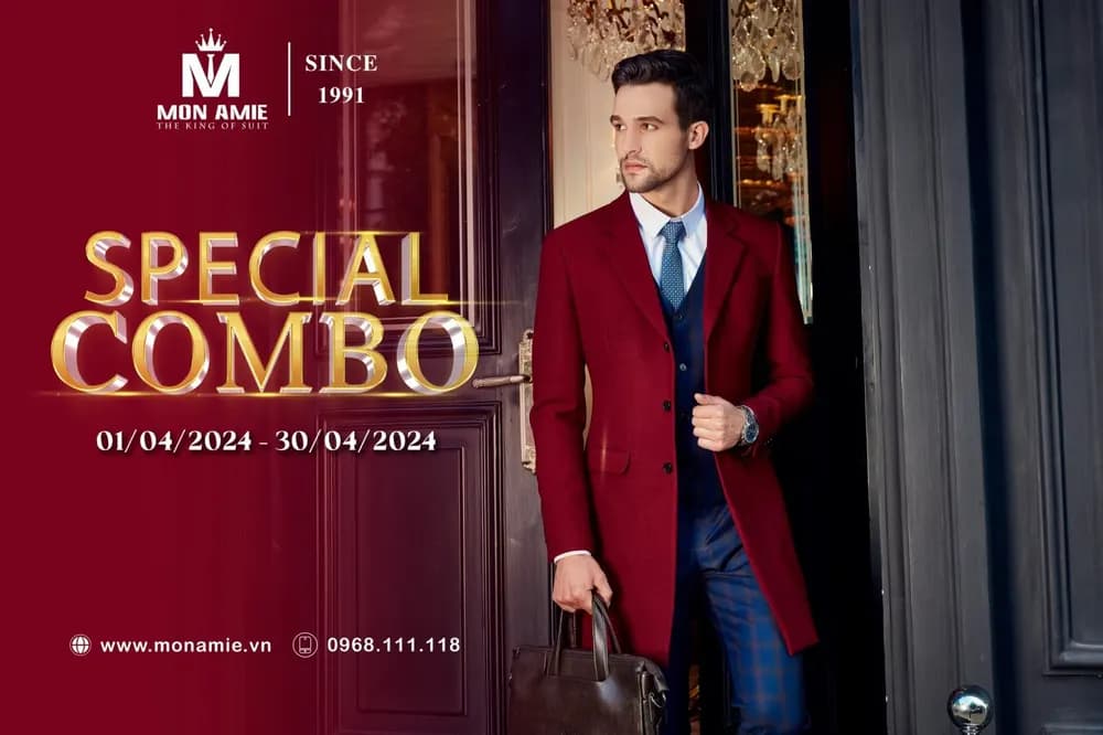 Combo suit và sơ mi tháng 4/2024 tại Mon Amie