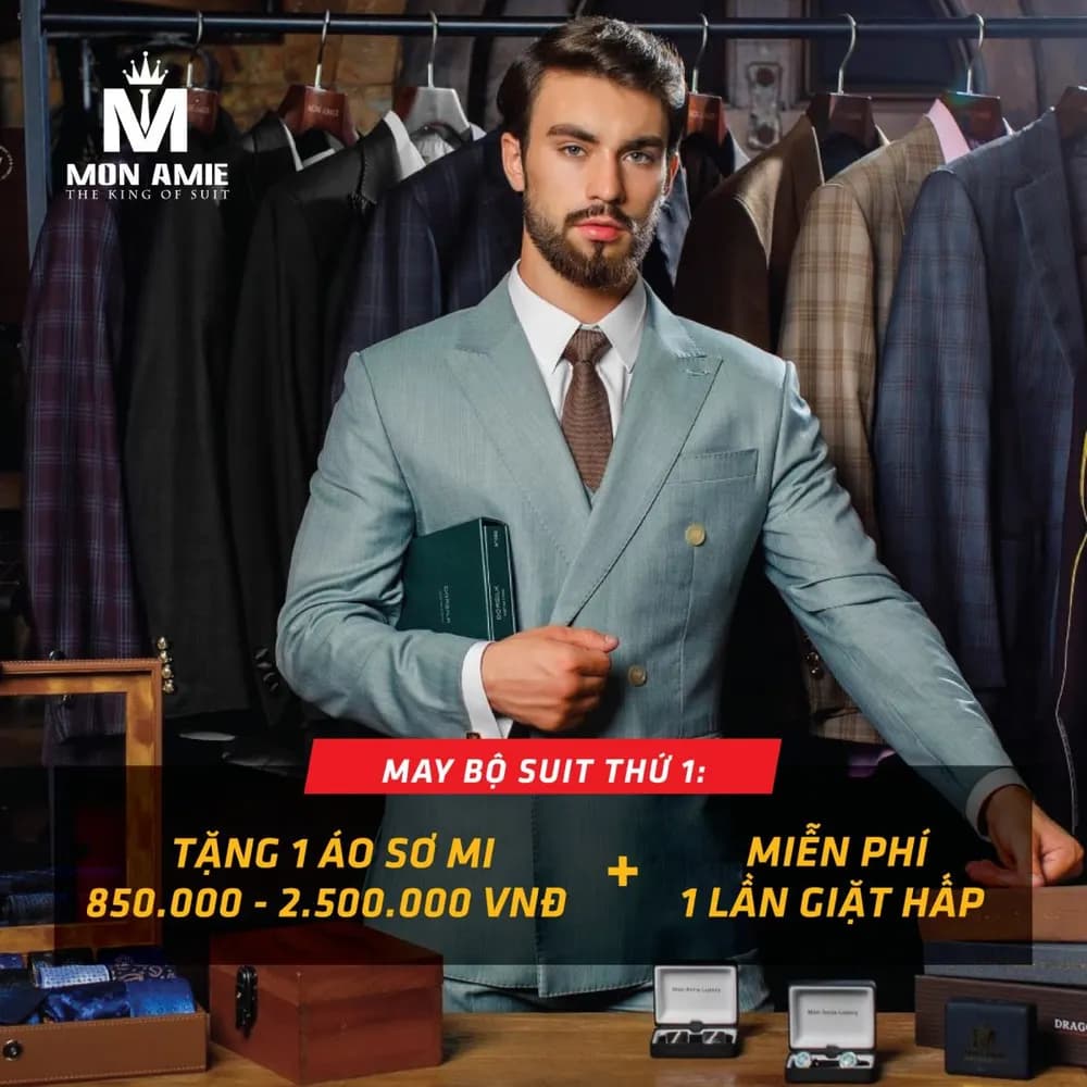 Ưu đãi tháng 8/2023 và cách chọn combo vest, sơ mi, quần tây