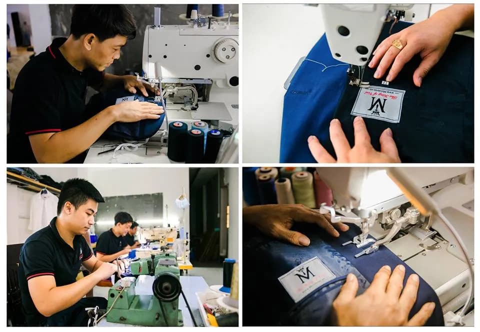 May áo thun đồng phục công sở: chọn vải và form cho đúng