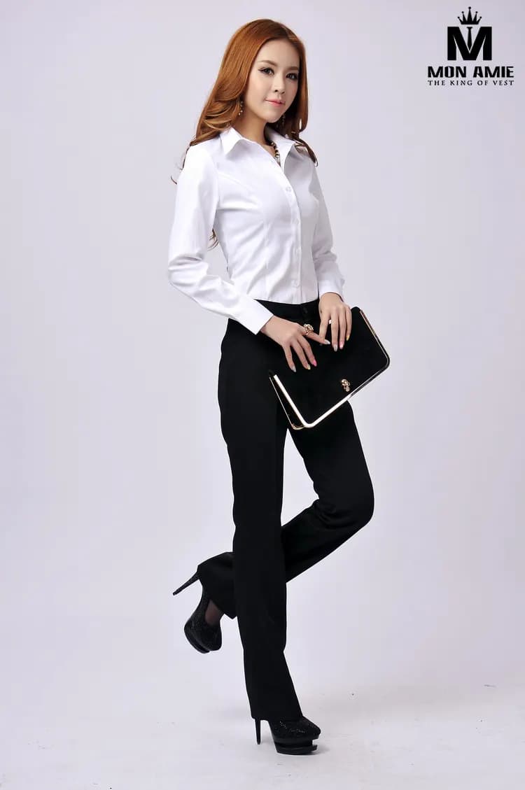 May quần tây nữ công sở: form, chất liệu, chi tiết