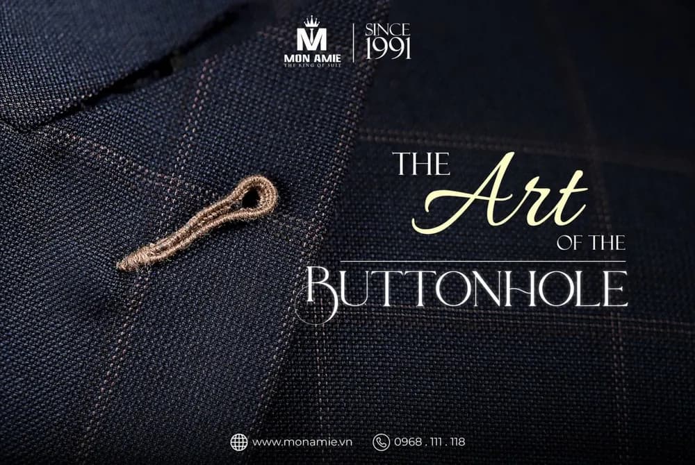 Khuyết Milan trên ve áo vest: thợ làm thủ công thế nào