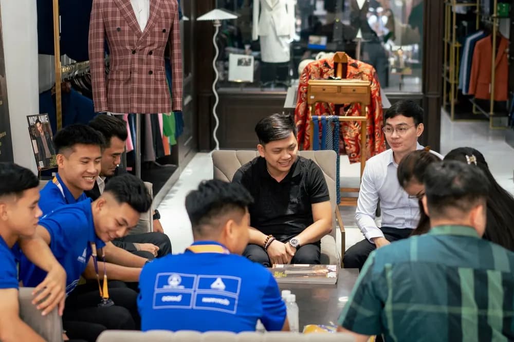 Mon Amie chung vui thăng hạng cùng Đồng Tháp FC