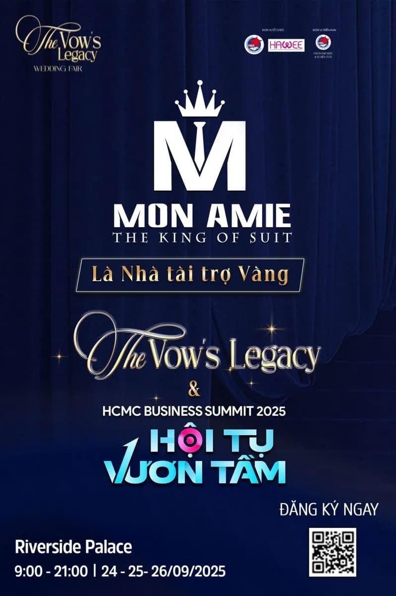 Mon Amie là Nhà tài trợ Vàng của The Vow's Legacy 2025