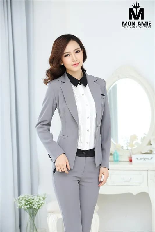 Quần tây nữ công sở: chọn cạp, đáy quần và dáng ống