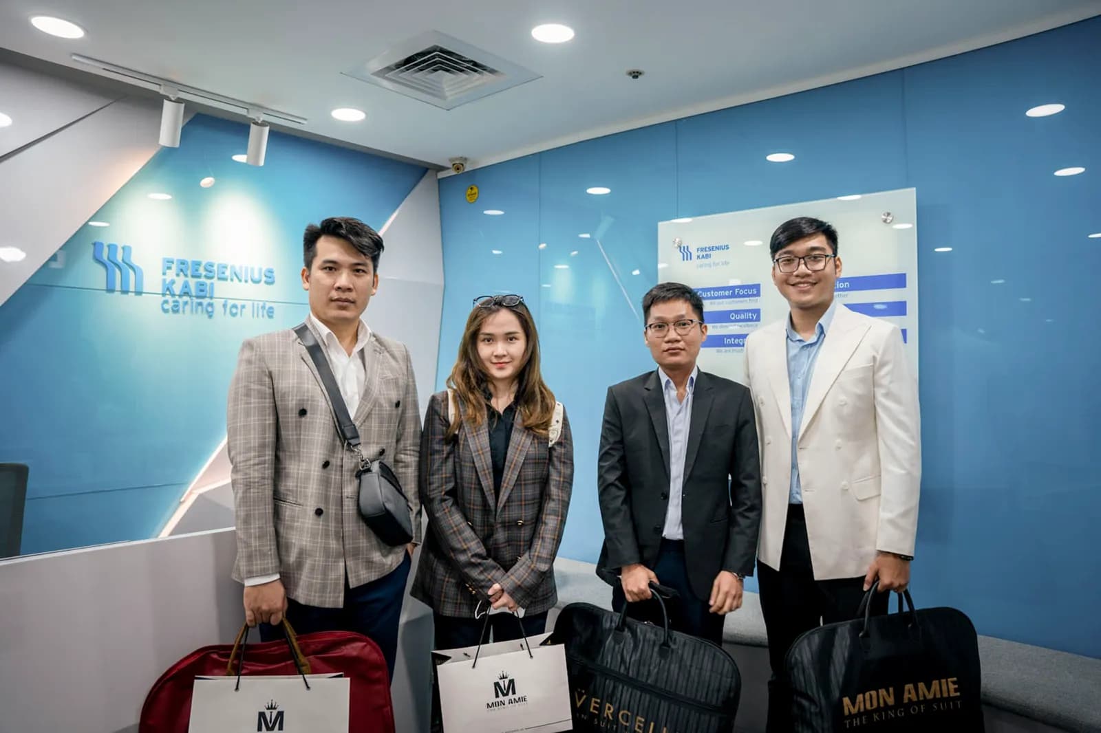 Mon Amie may đồng phục cho Fresenius Kabi Việt Nam