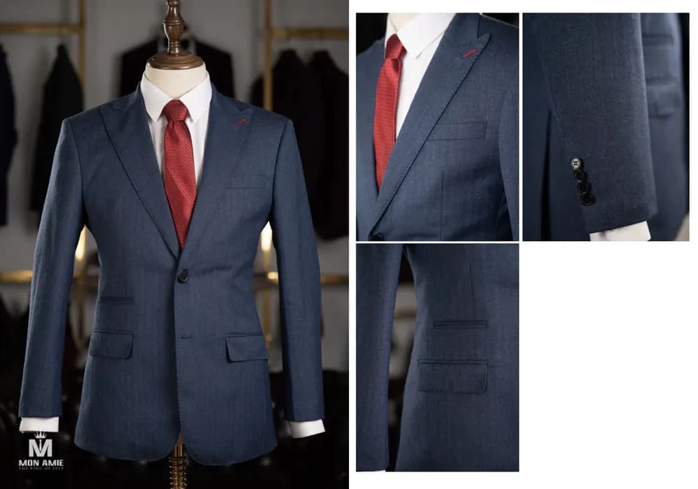 Bộ suit navy cho quý ông: chọn vải và form chuẩn