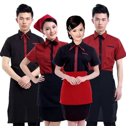 Đồng phục phục vụ nhà hàng: chọn vải và kiểu dáng đúng