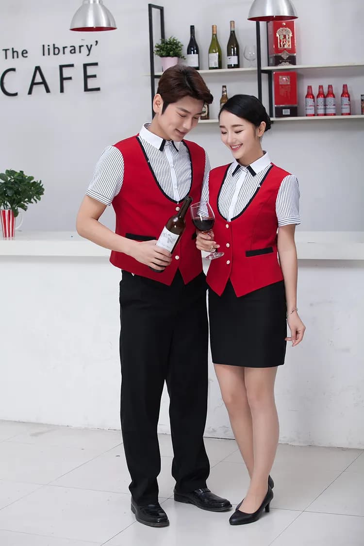 Đồng phục quán cafe: chọn vải chịu nhiệt và chịu bẩn