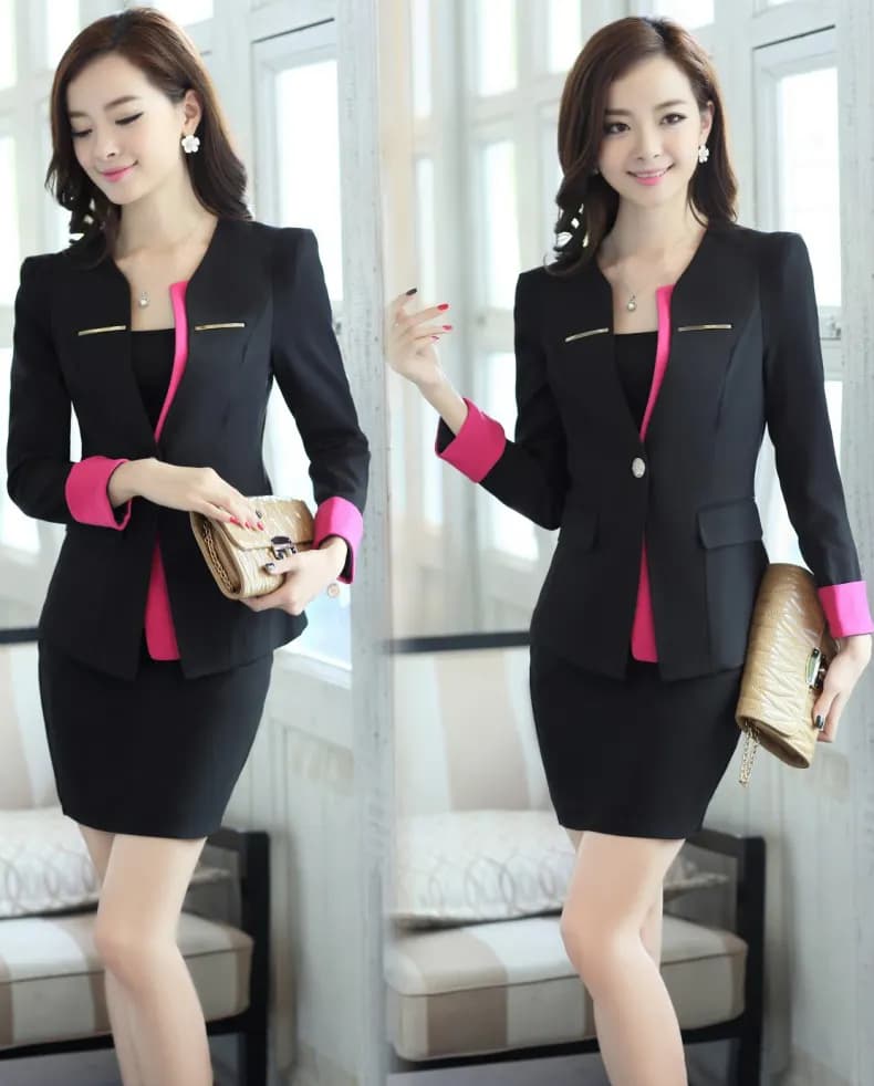 Đồng phục vest nữ công sở: chọn form và chất liệu
