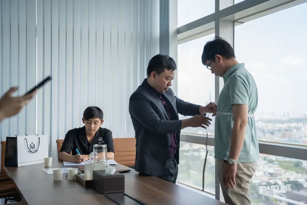 Dịch vụ may đo tận nơi Mon Amie Tailor Home