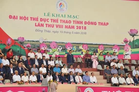 Mon Amie may đồng phục Đại hội TDTT Đồng Tháp 2018