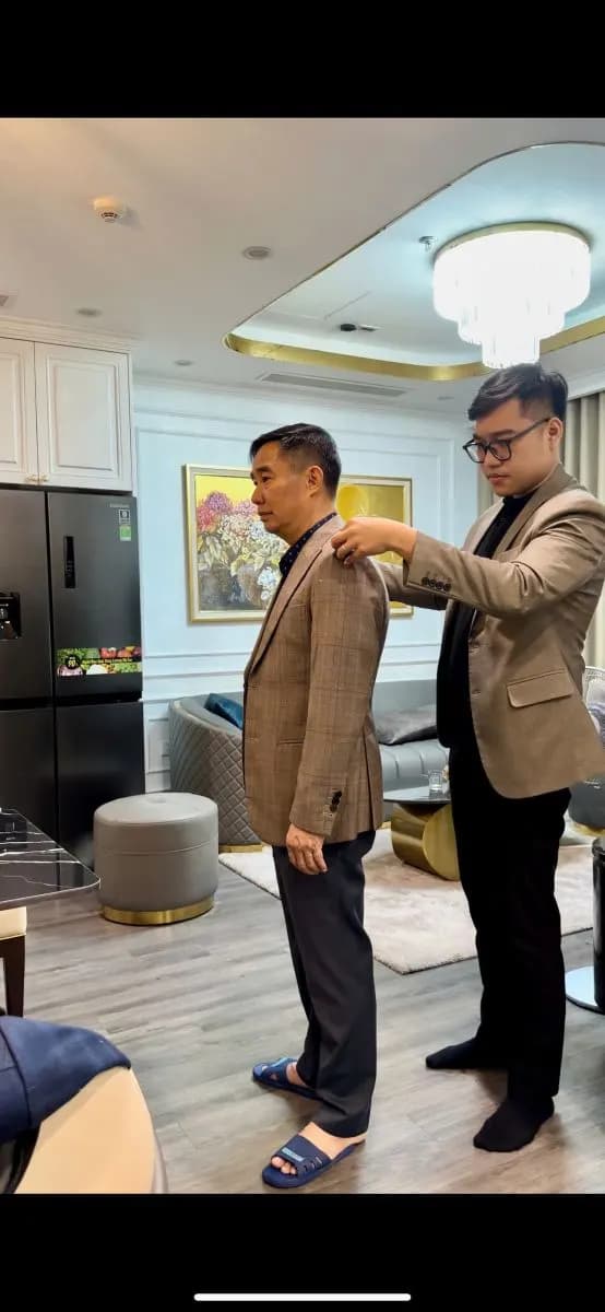 May đo suit tận nơi tại Hà Nội: Mon Amie làm thế nào