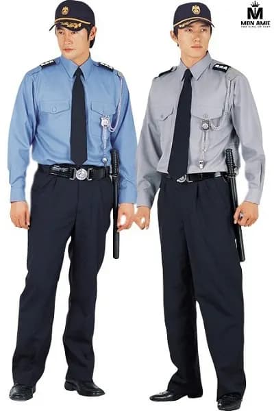 Tiêu chuẩn may đồng phục bảo vệ: vải, kiểu dáng, phụ kiện