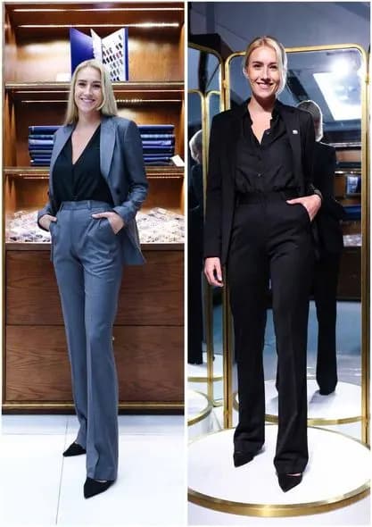 Suit nữ doanh nhân: chọn form, ve áo và chất liệu