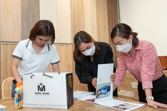 Mon Amie may đồng phục cho An Cường — 3/11