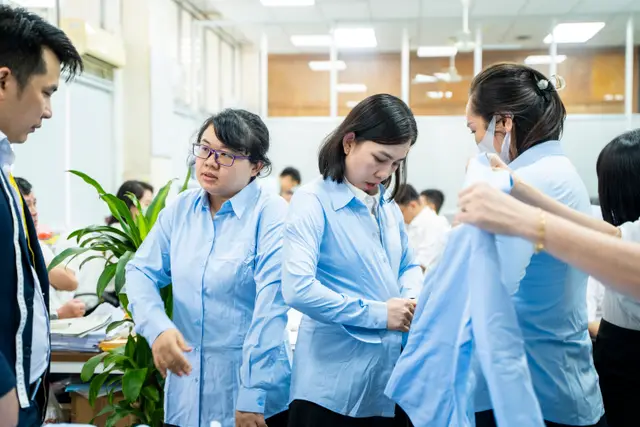 Mon Amie may đồng phục cho Bệnh viện Chợ Rẫy — 7/11