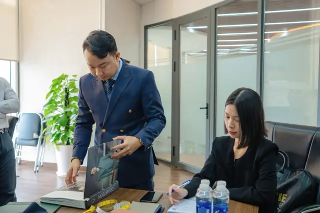 Mon Amie may đồng phục cho Tập đoàn KIDO — 18/27