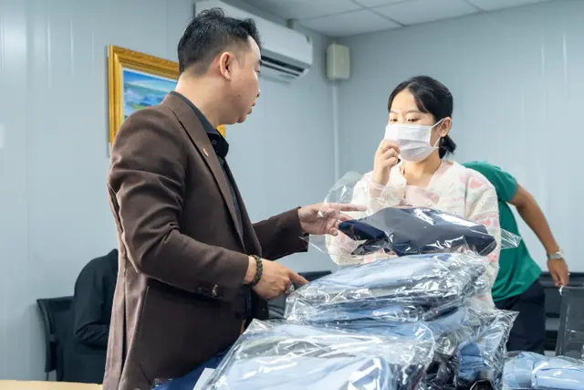 Mon Amie may đồng phục cho PetroVietnam Power Nhơn Trạch — 4/10
