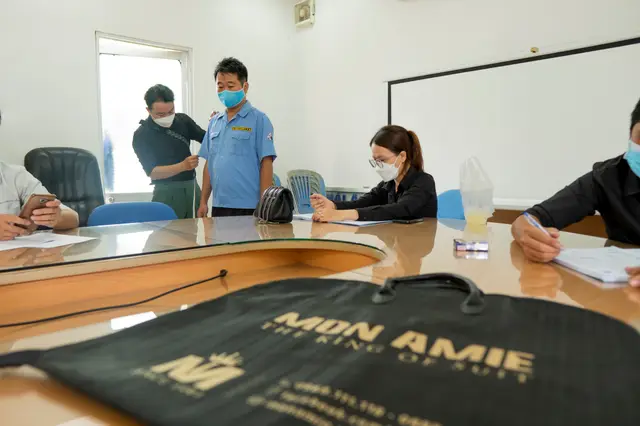 Mon Amie may đồng phục cho Công ty Sơn Hải Âu — 6/6