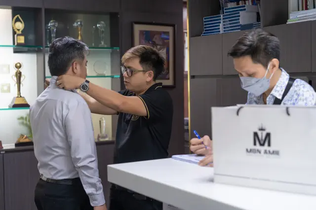 Mon Amie may đồng phục cho Tập đoàn Xây dựng Hòa Bình — 6/11