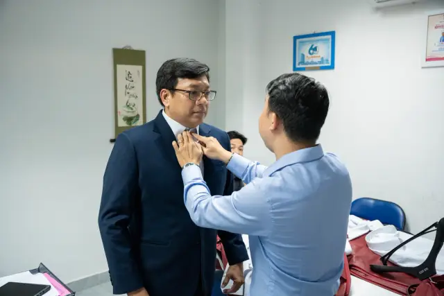 Mon Amie may đồng phục cho Trung tâm CTXH Thanh niên TP.HCM — 11/22