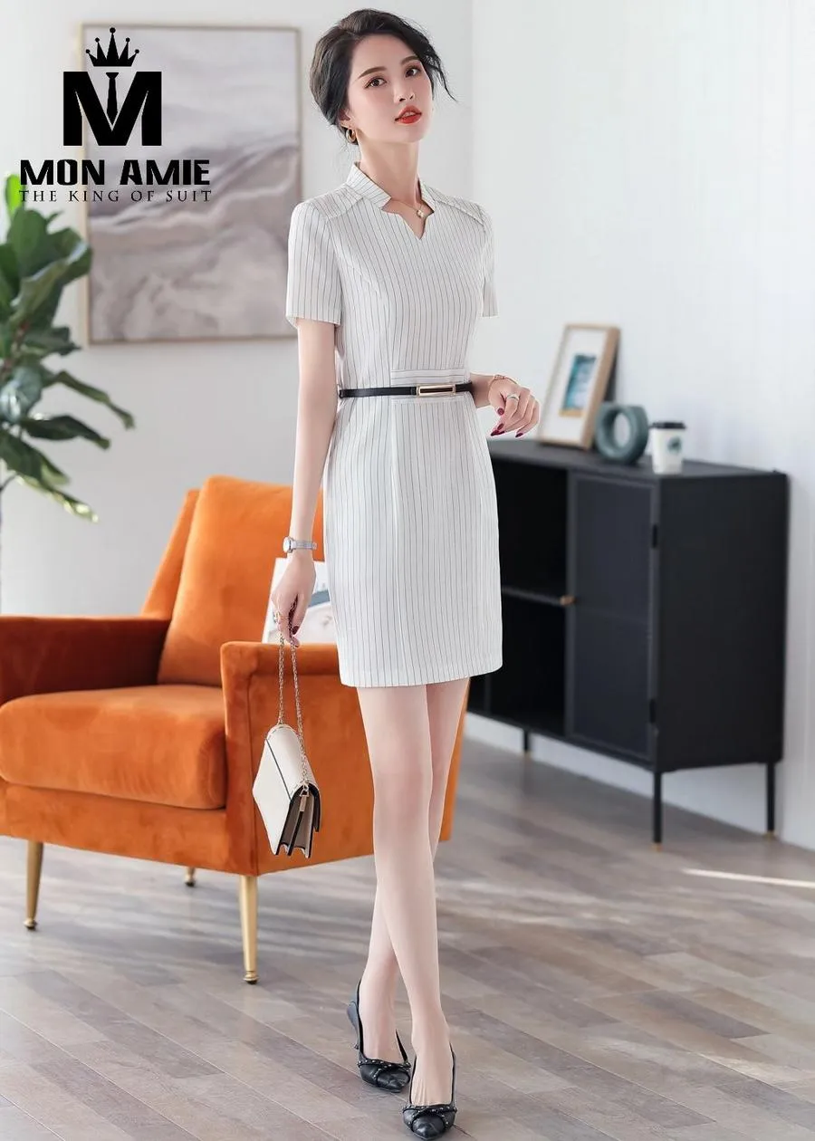 May Đồng Phục Đầm Công Sở pn1688 — 1/5