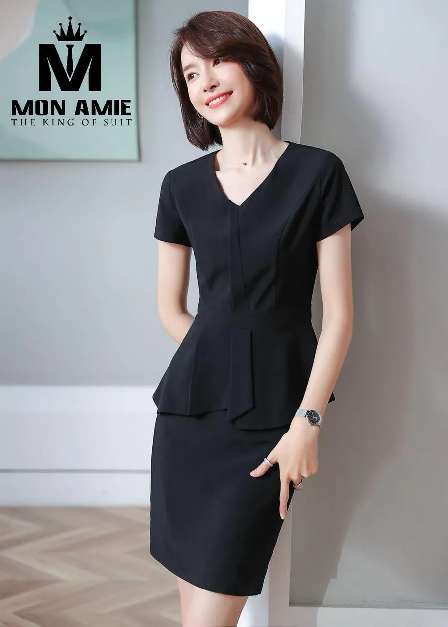 May Đồng Phục Đầm Công Sở pn1820 — 1/5