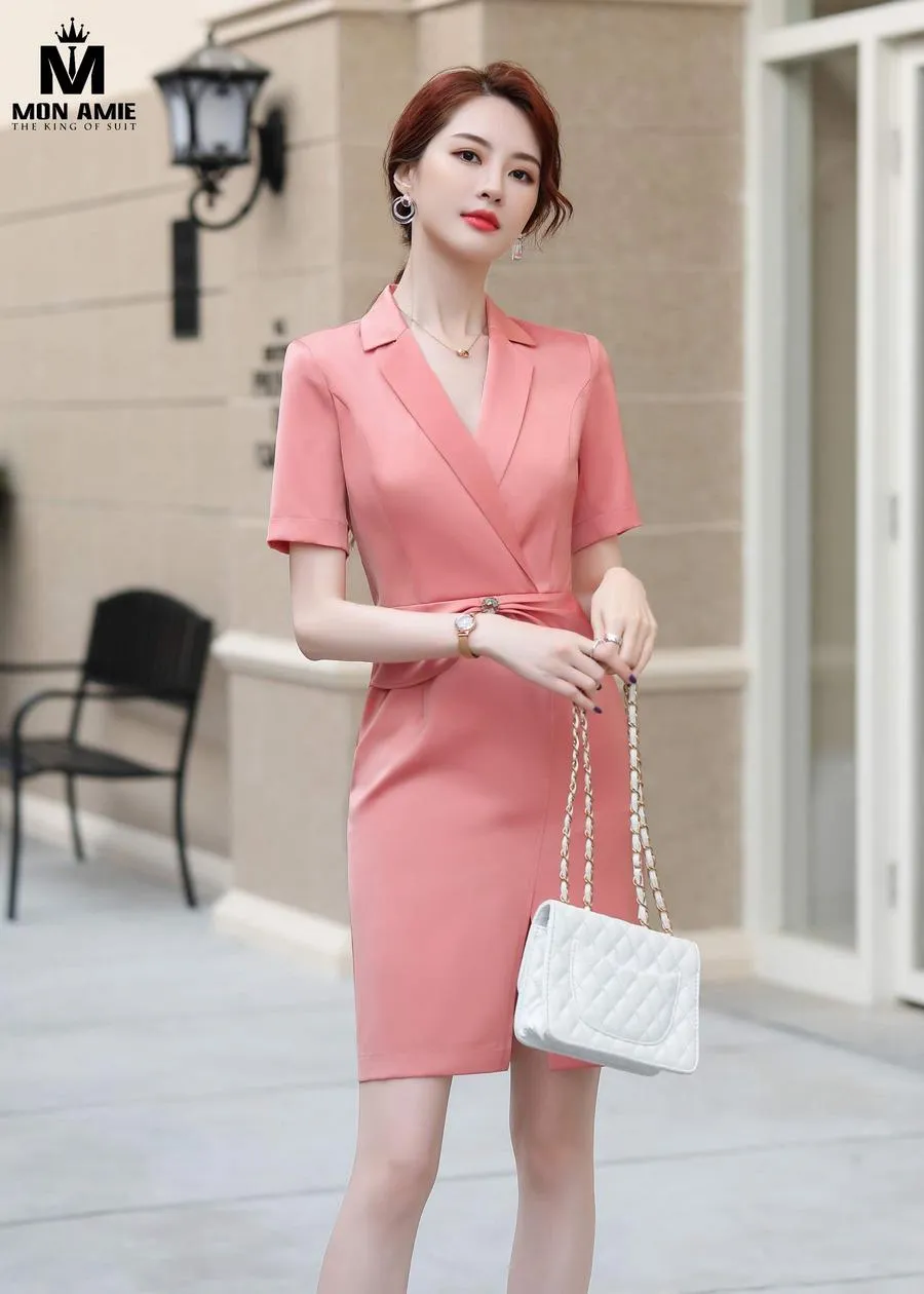 May Đồng Phục Đầm Công Sở pn1838 — 1/5