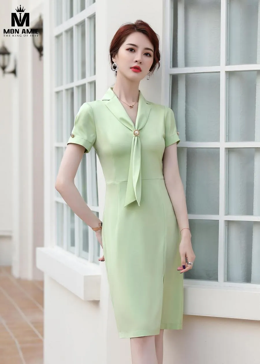 May Đồng Phục Đầm Công Sở pn1840 — 1/3