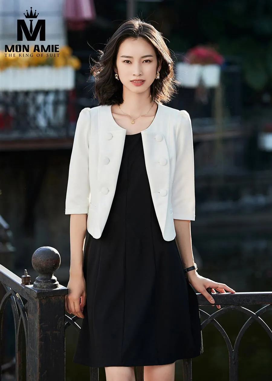 May Đồng Phục Đầm Công Sở pn1849 — 1/5