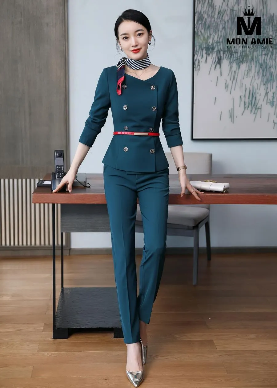 May Đồng Phục Đầm Công Sở pn1933 — 1/5