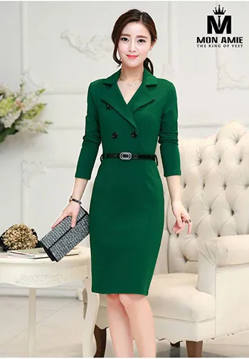 May Đồng Phục Đầm Công Sở S10 — 1/1