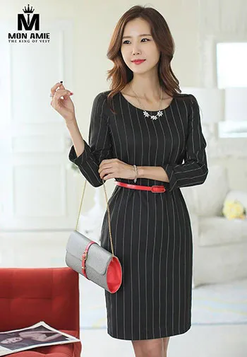 May Đồng Phục Đầm Công Sở S4 — 1/1