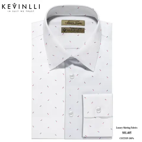 Sơ mi nam S01 · 50% cotton — S01.405