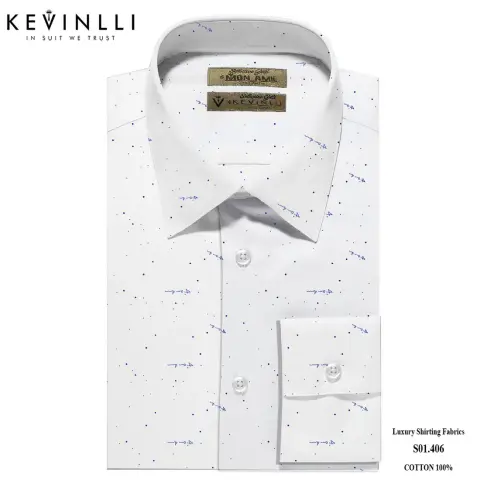 Sơ mi nam S01 · 50% cotton — S01.406