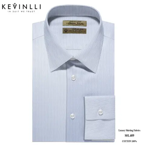 Sơ mi nam S01 · 50% cotton — S01.409