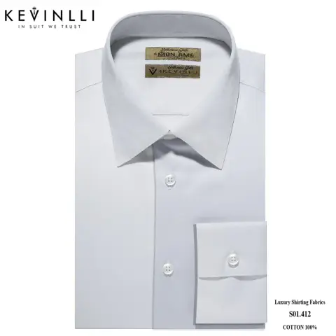 Sơ mi nam S01 · 50% cotton — S01.412