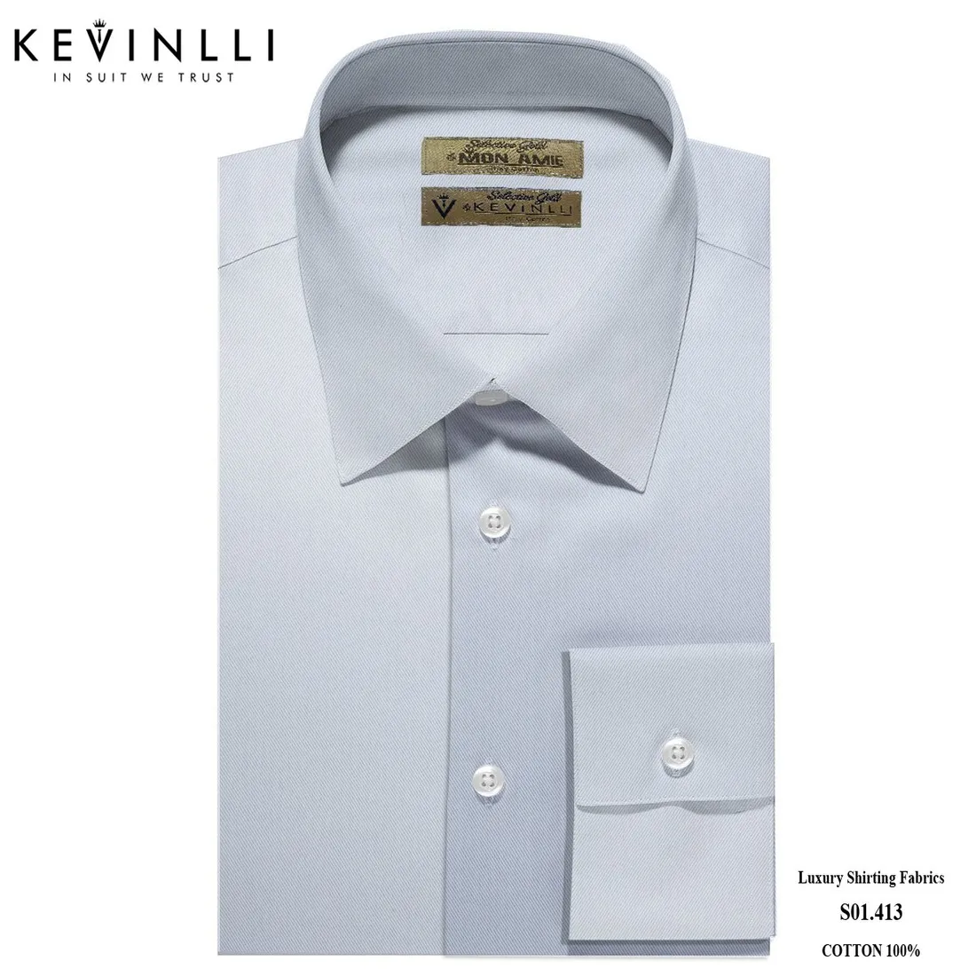 Sơ mi nam S01 · 50% cotton — 1/1