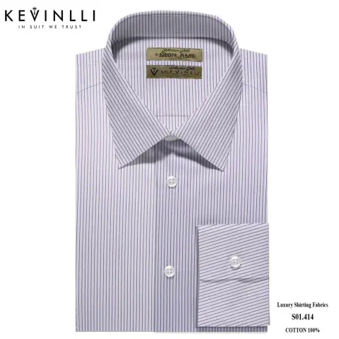 Sơ mi nam S01 · 50% cotton — S01.414