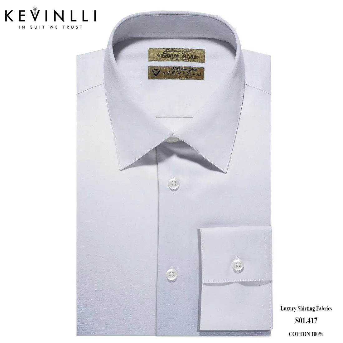 Sơ mi nam S01 · 50% cotton — 1/1