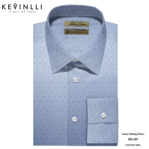 Sơ mi nam S01 · 50% cotton — S01.419