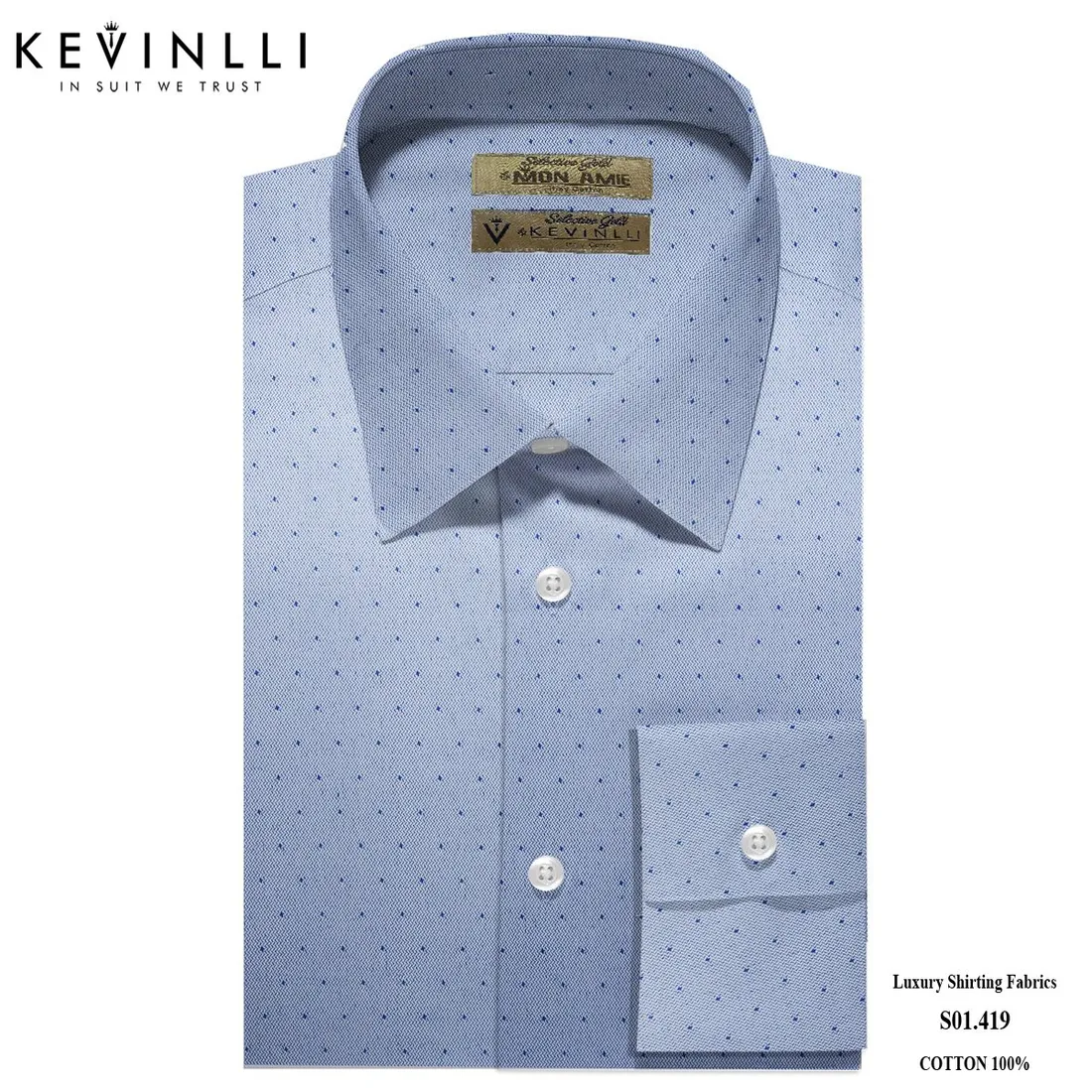Sơ mi nam S01 · 50% cotton — 1/1