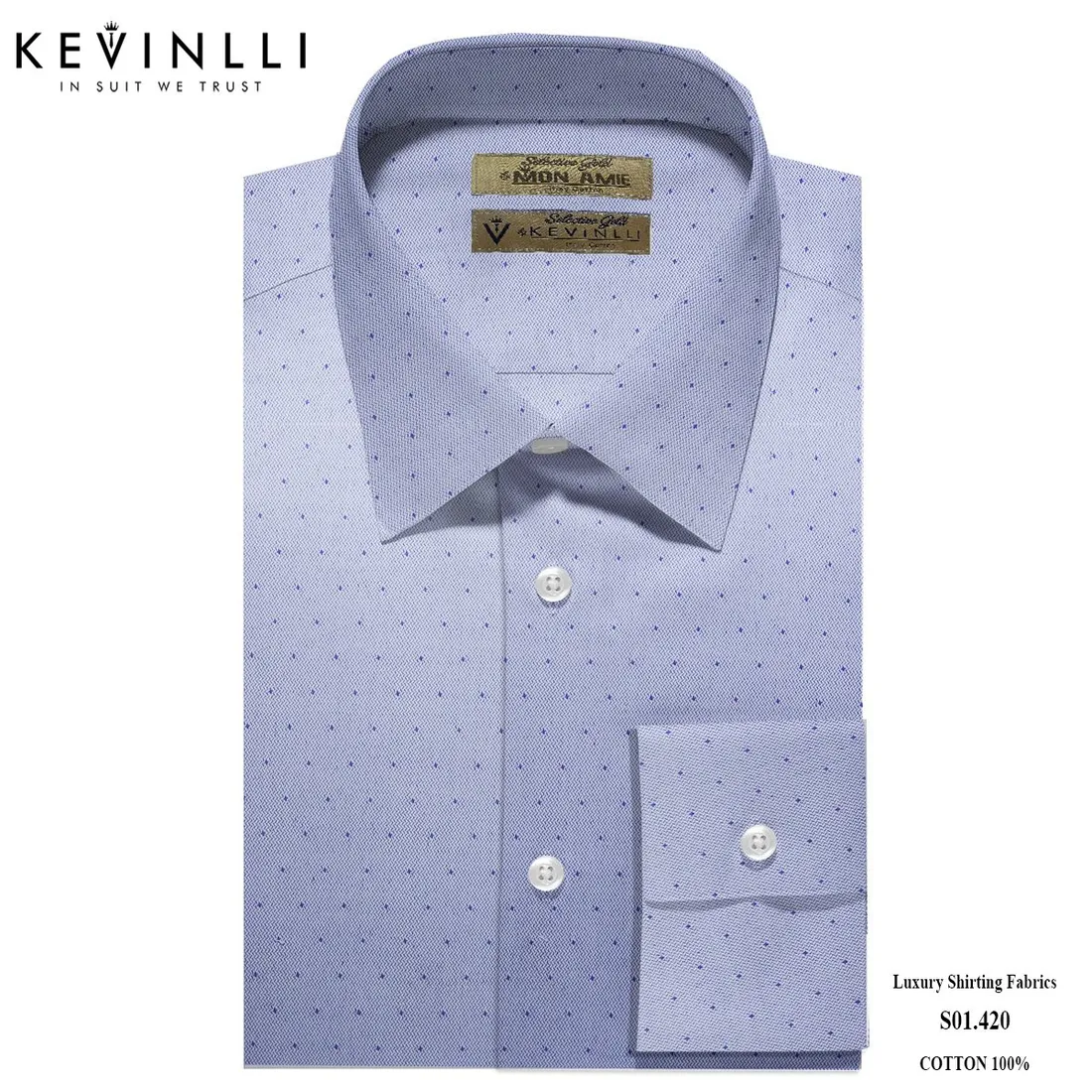 Sơ mi nam S01 · 50% cotton — 1/1
