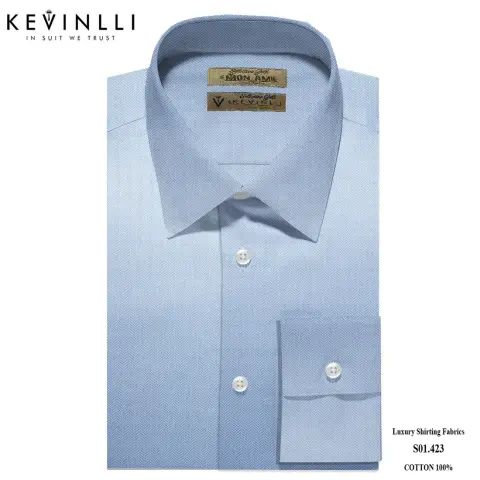 Sơ mi nam S01 · 50% cotton — S01.423
