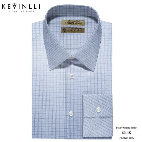 Sơ mi nam S01 · 50% cotton — S01.432