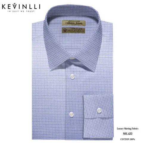 Sơ mi nam S01 · 50% cotton — S01.433