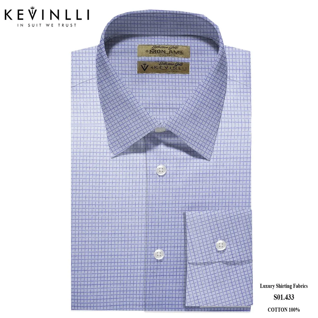 Sơ mi nam S01 · 50% cotton — 1/1