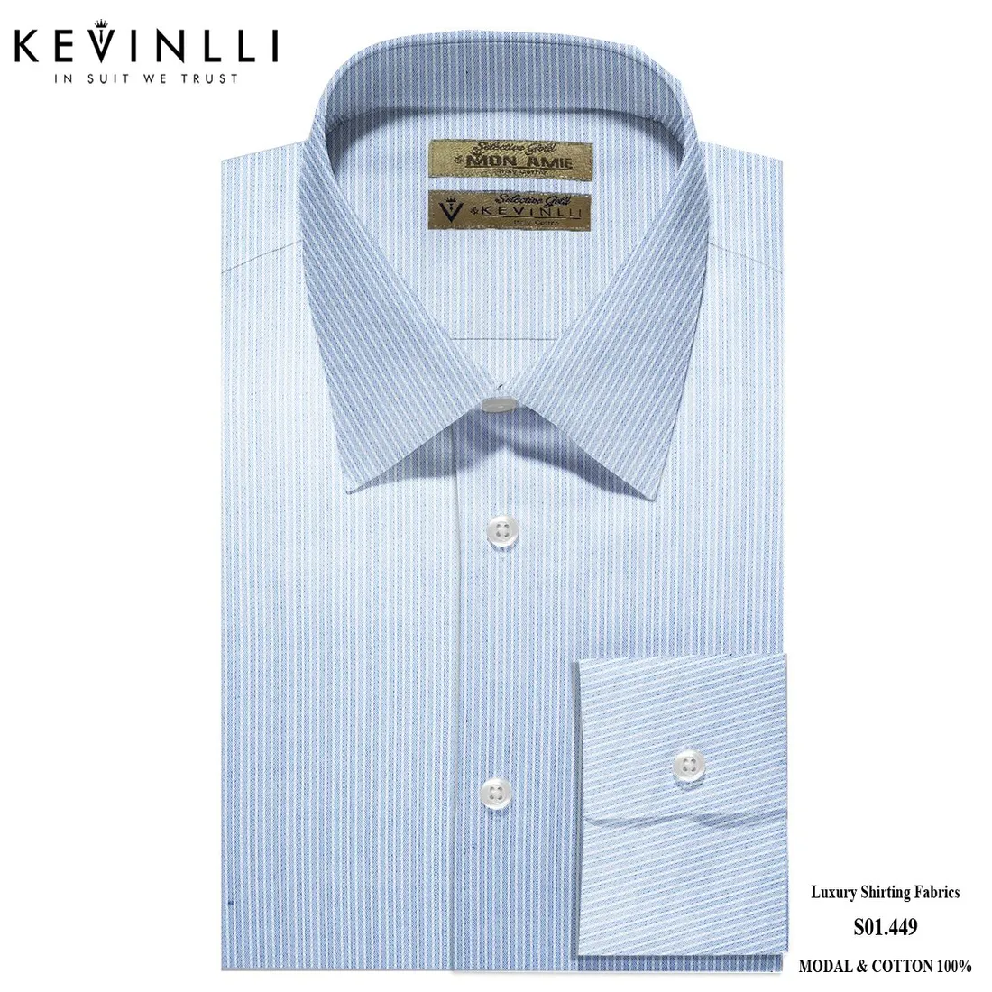 Sơ mi nam S01 · 50% cotton — 1/1