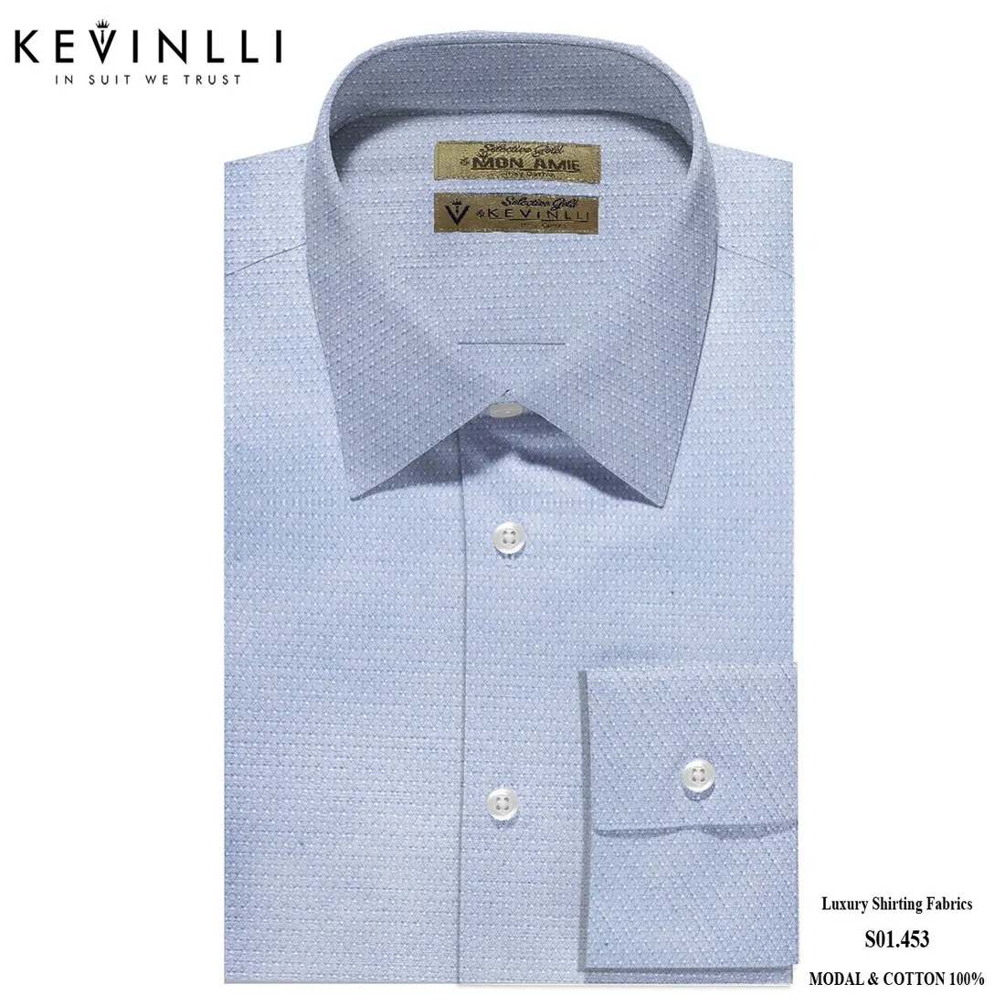 Sơ mi nam S01 · 50% cotton — 1/1