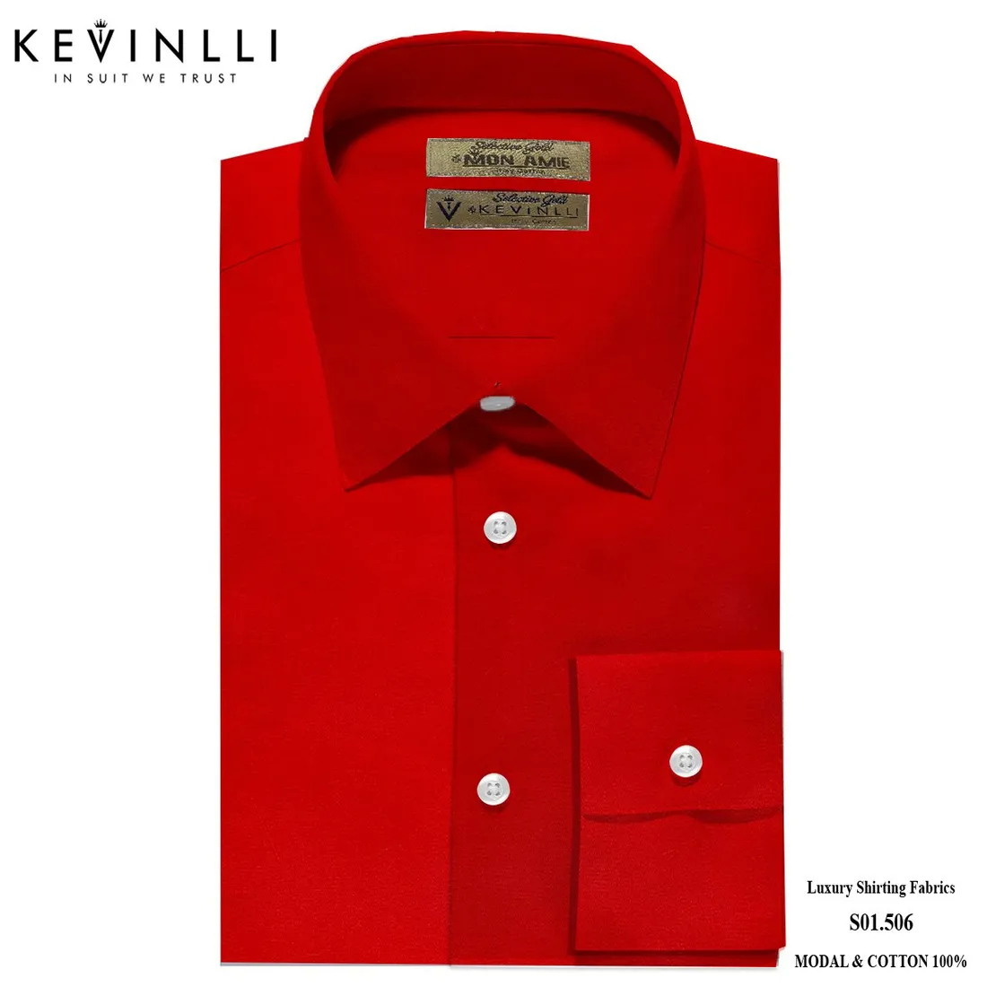 Sơ mi nam S01 · 50% cotton — 1/1